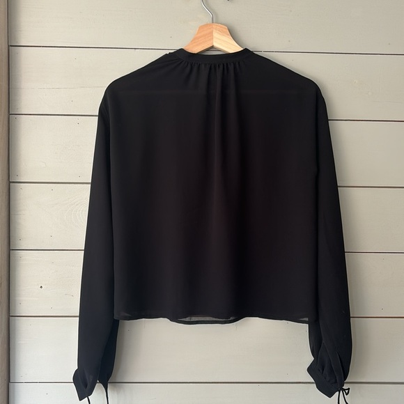BABATON black tie blouse - Picture 4 of 6
